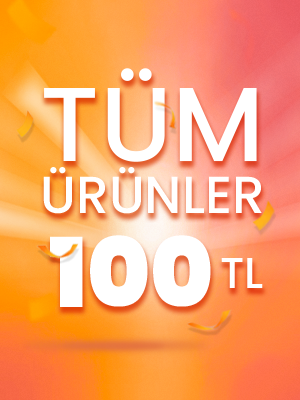 Tüm ürünler 100 TL