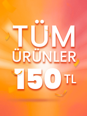 Tüm ürünler 150 TL