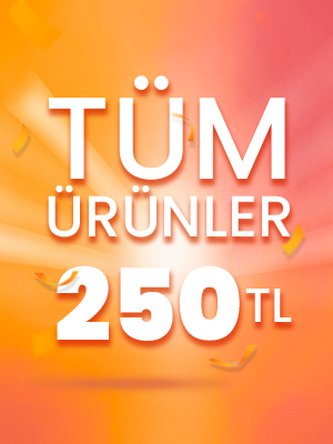 Tüm ürünler 250 TL