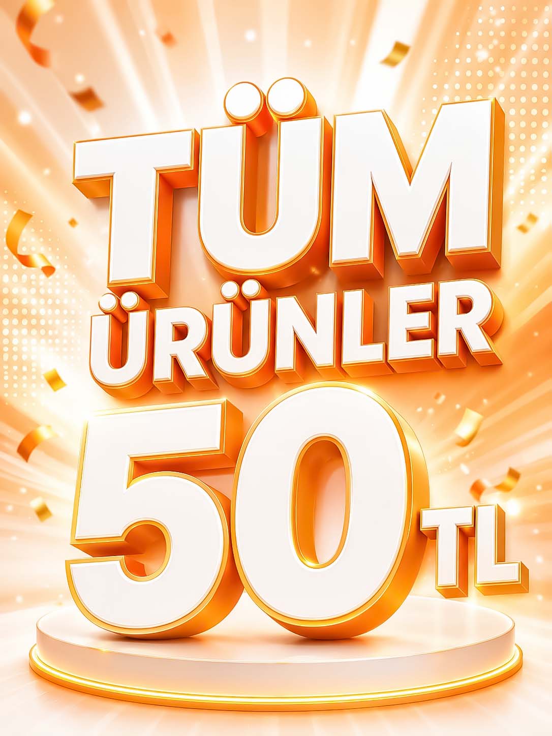 Tüm ürünler 50 TL