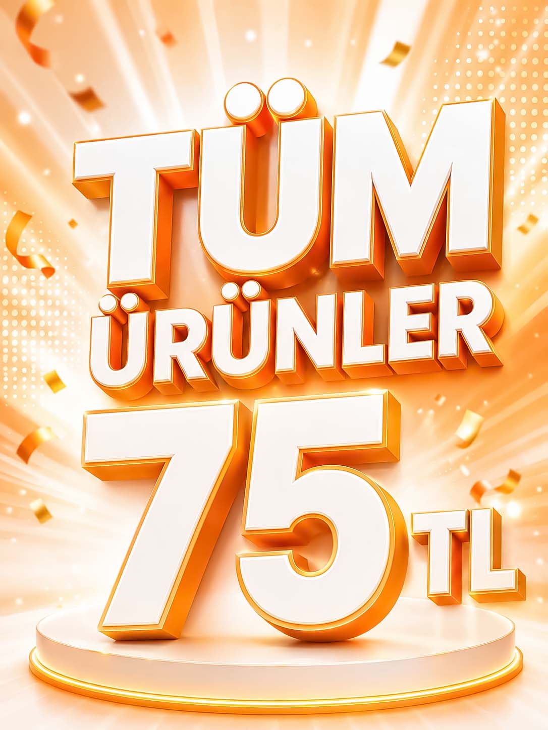 Tüm ürünler 75 TL
