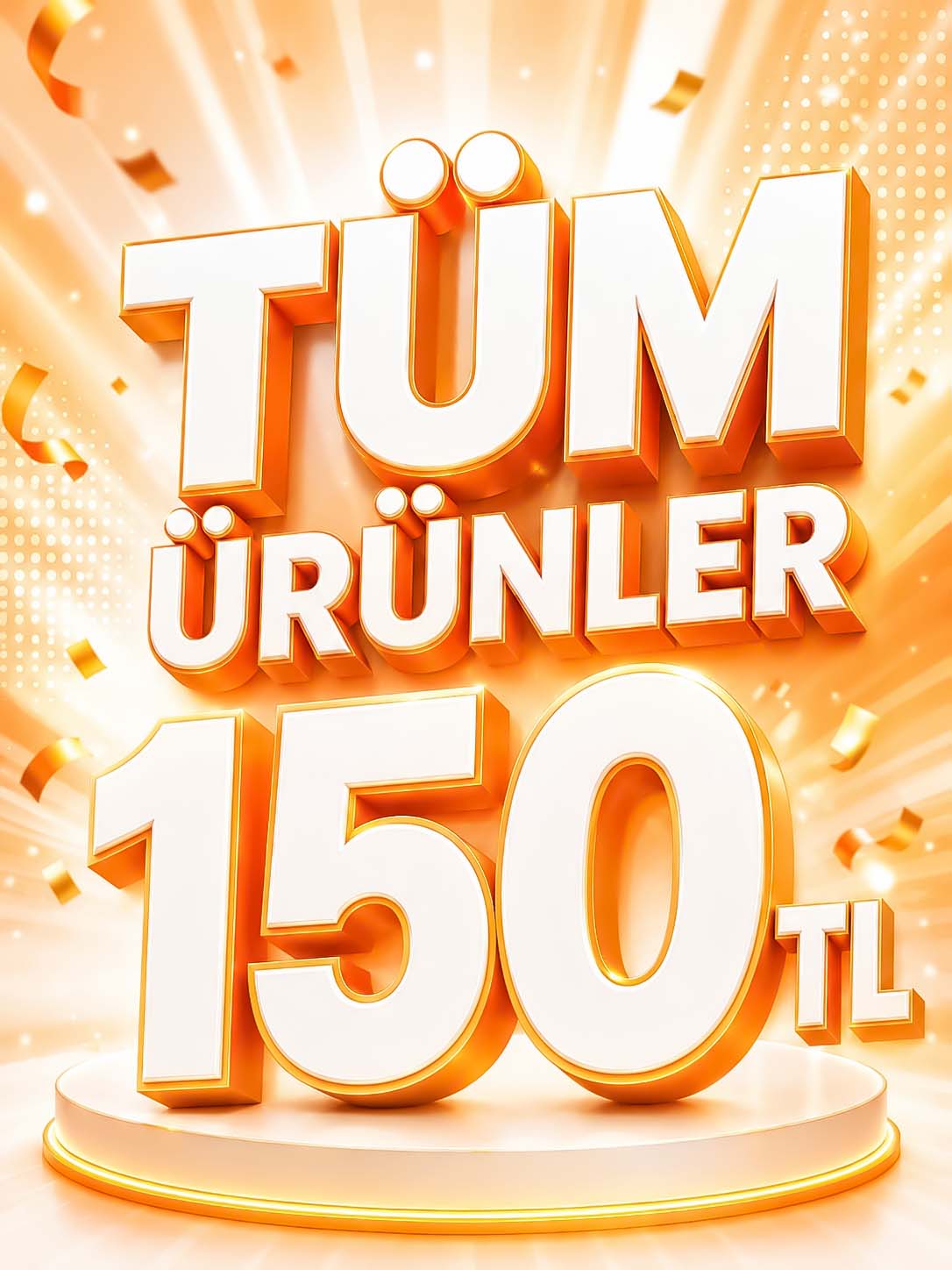 Tüm ürünler 150 TL
