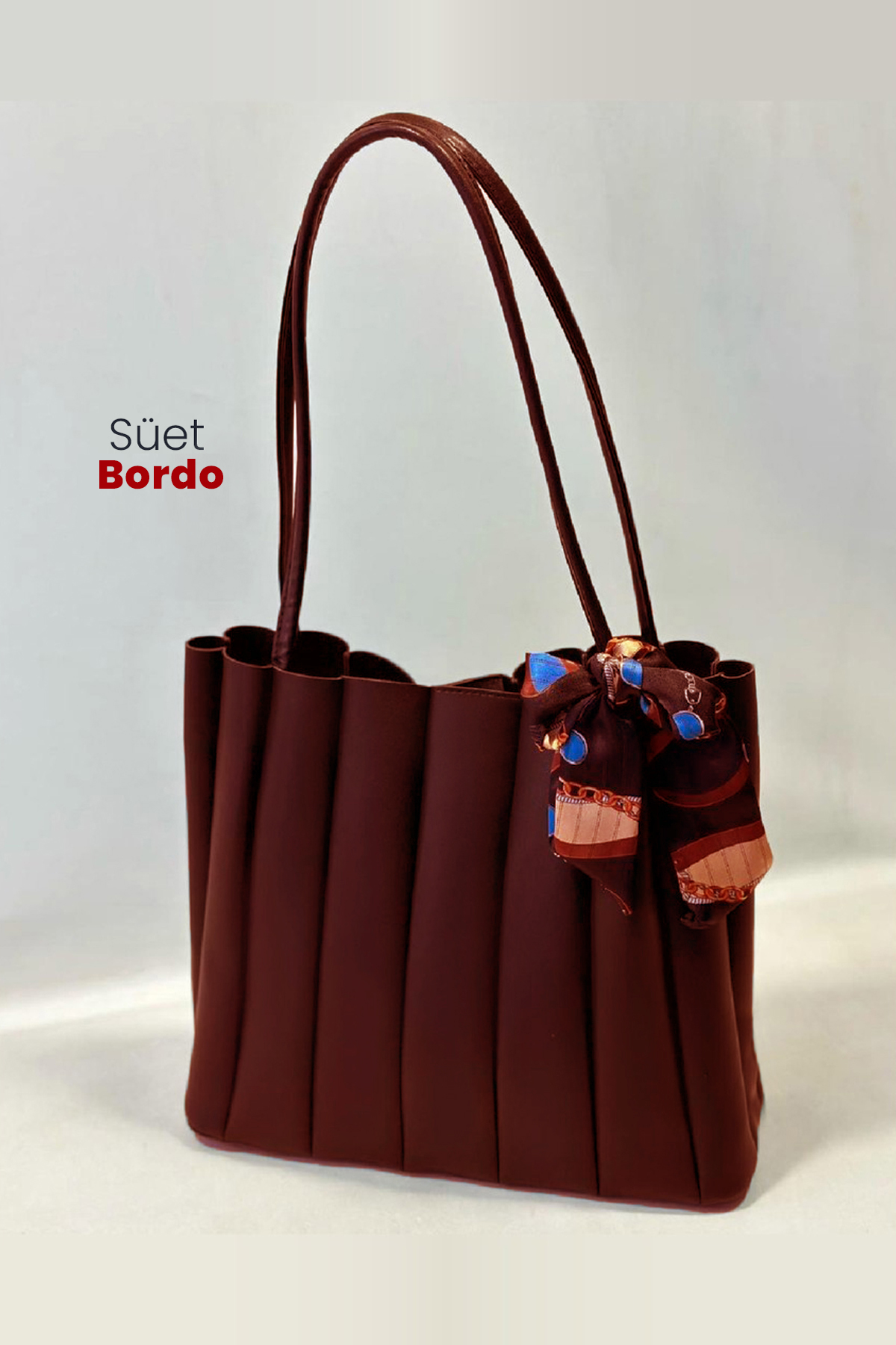 Süet Bordo