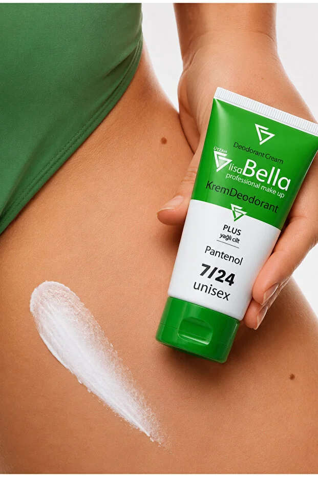 LİSA BELLA Ter Önleyici Krem Deodorant 50 ml ,Terleme Önleyici, 7 Gün Etkili, Unisex "Yoğun Ter Karşıtı" yağlı cilt
