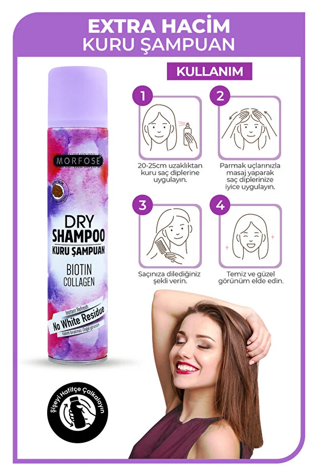 Morfose Kuru Şampuan Extra Hacim 200 ml 1