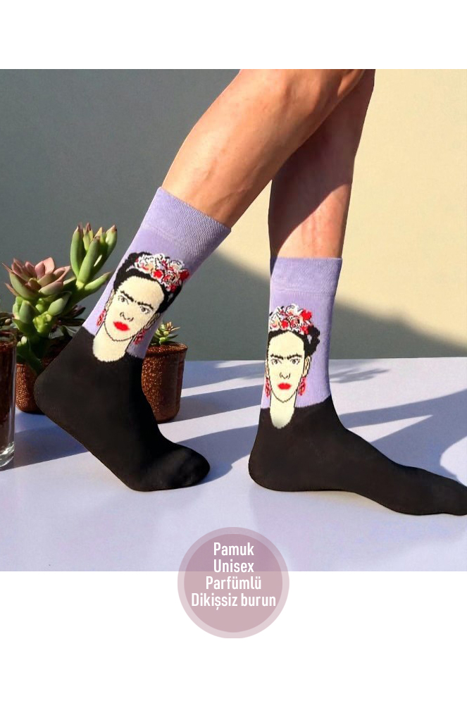 Unisex Renkli Soket Çorap 5