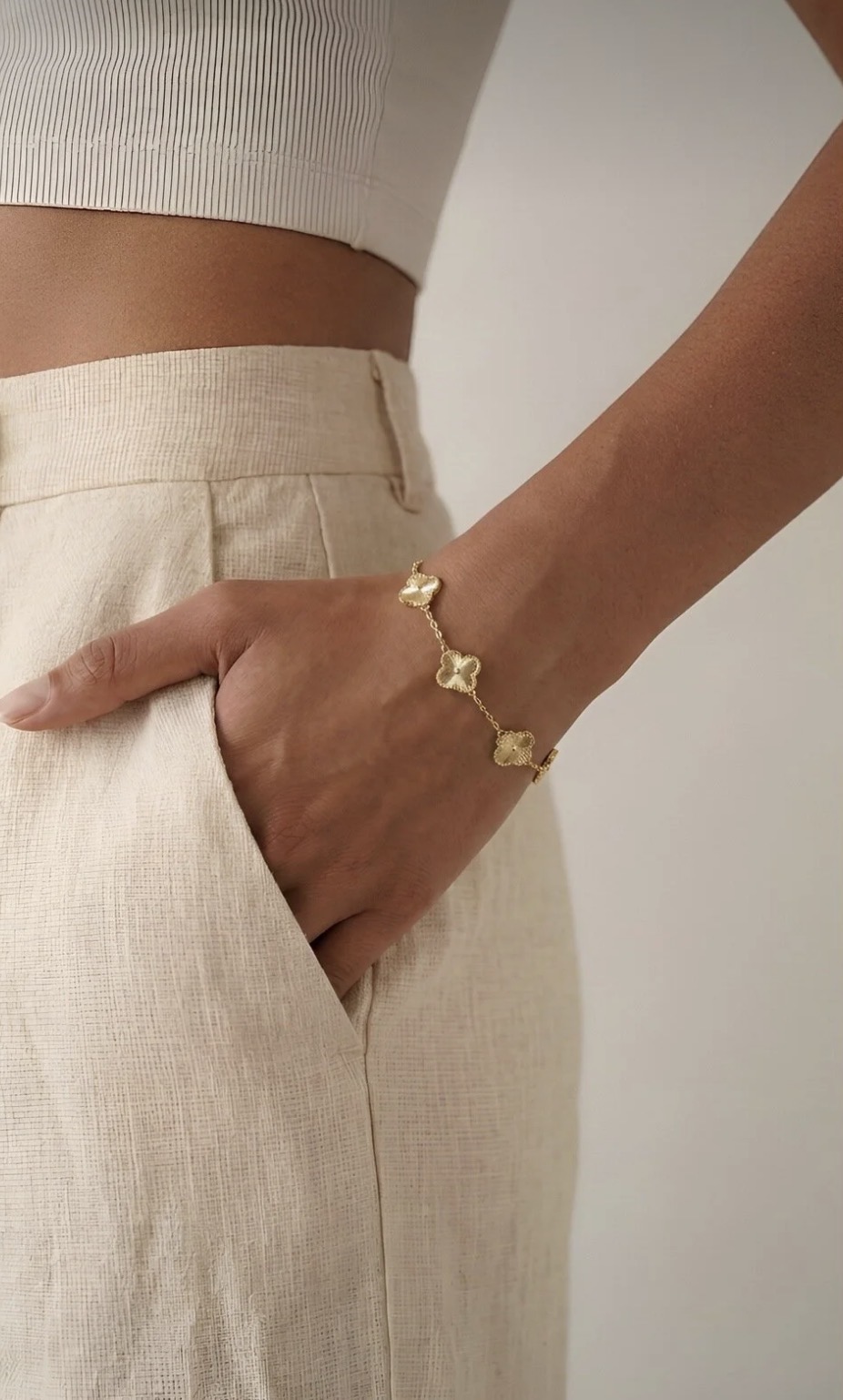 Yonca gold bileklik Gold