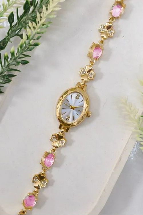 Gold - Pembe Taşlı